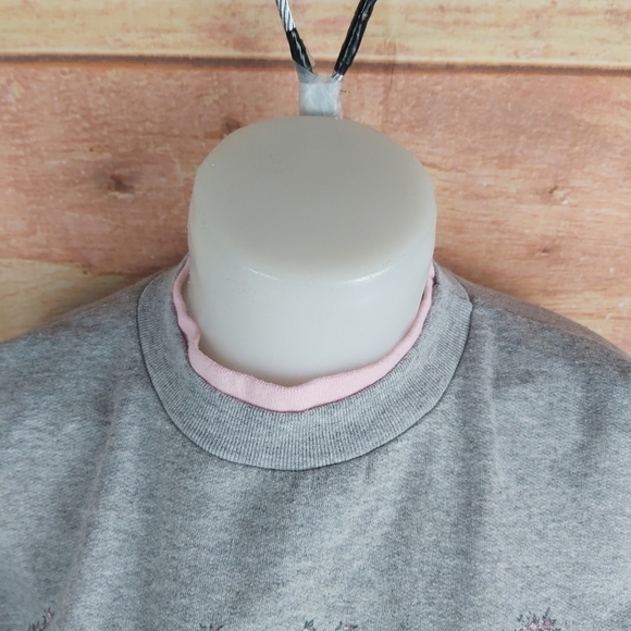 VINTAGE crew neck sweatshirt country scenery - Picture 4 of 7